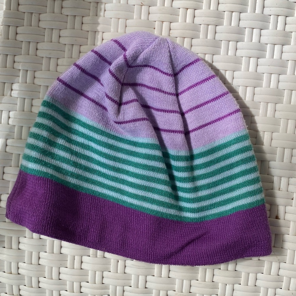 Patagonia - Purple Toddler Beanie Hat